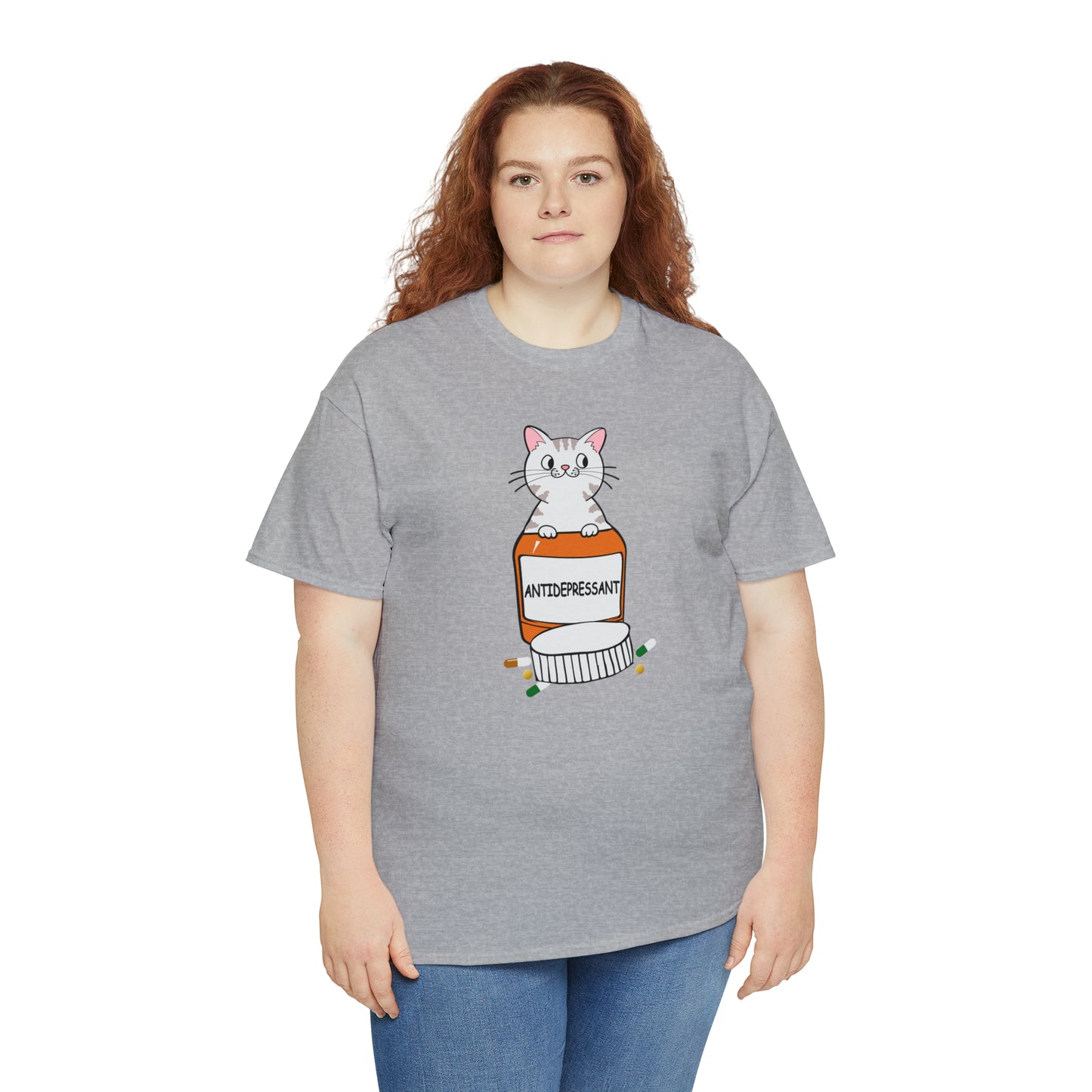 Antidepressant Cat Shirt