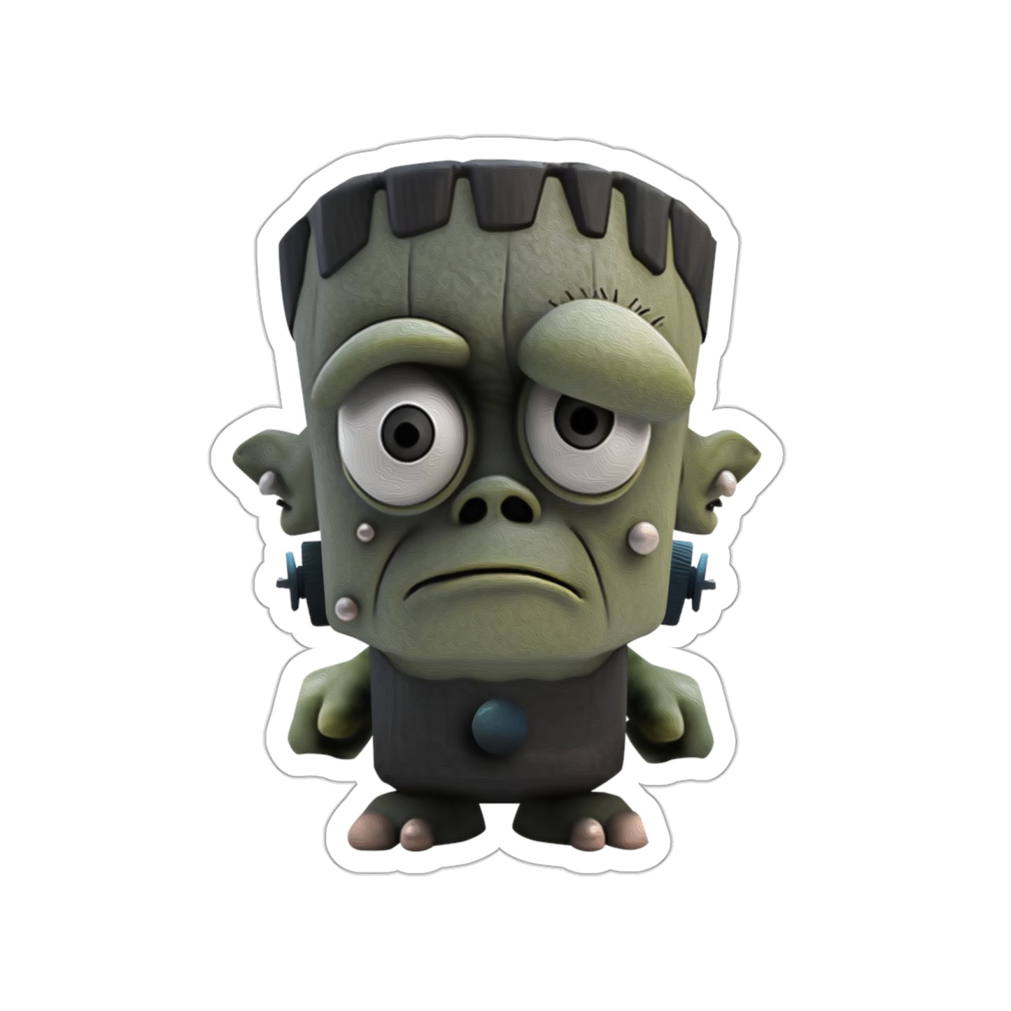 Halloween Frankenstein Indoor Vinyl Sticker