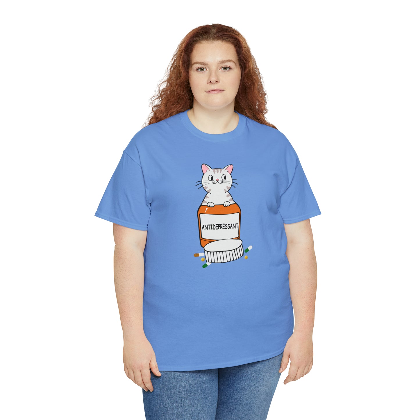 Antidepressant Cat Shirt