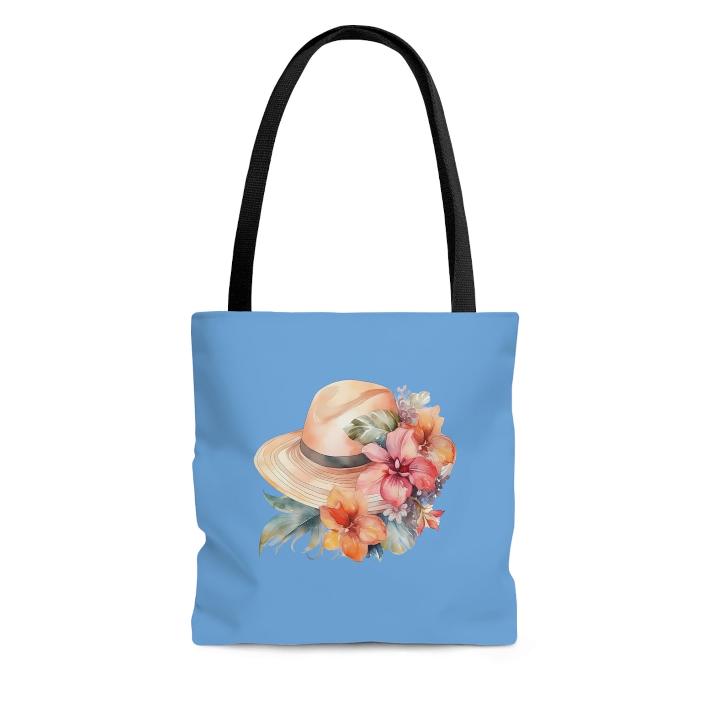 Flowers and Hat Tote Bag