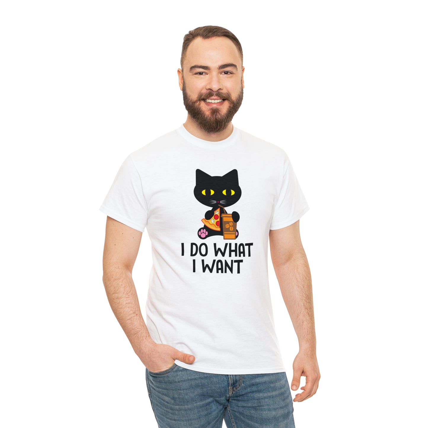 I do what I want Cat Shirt