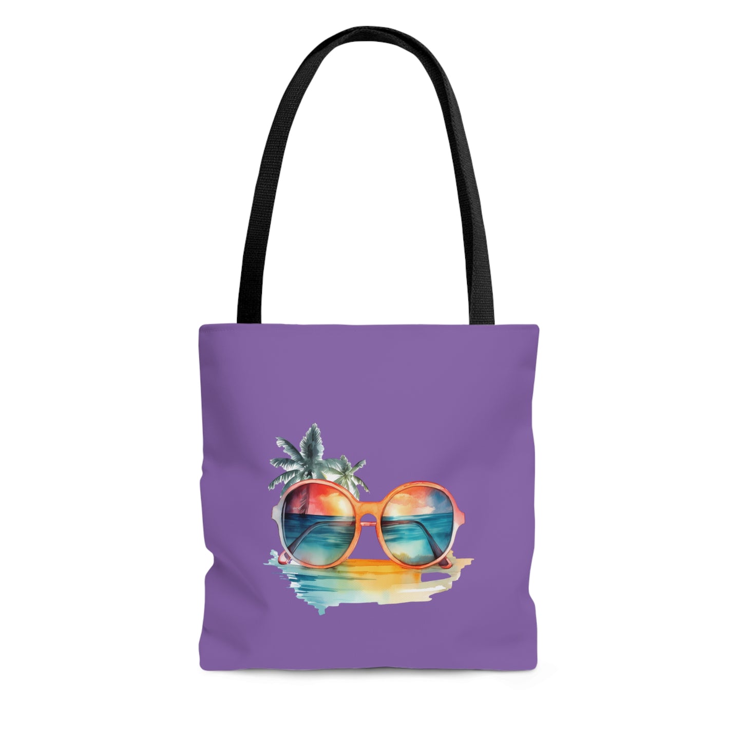 Sunglasses and Palm Trees Tote Bag