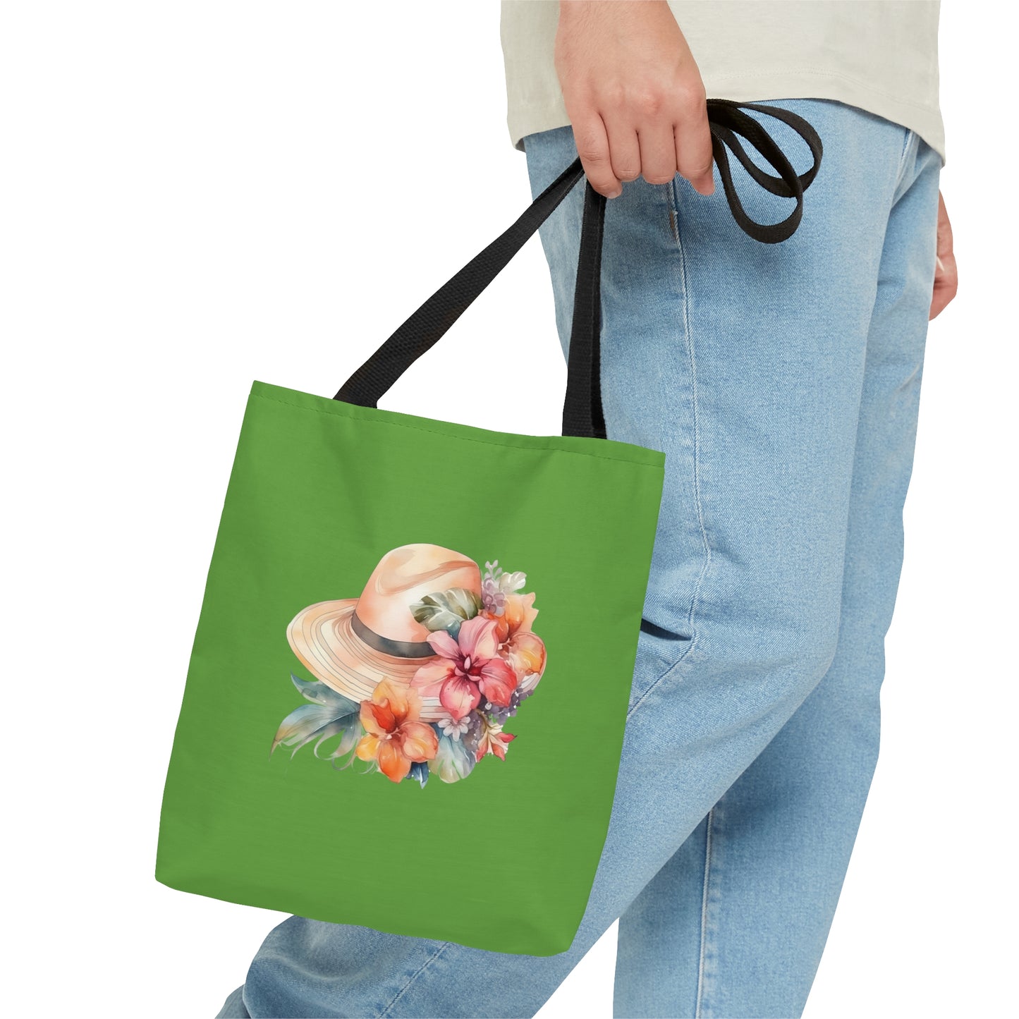 Flowers and Hat Tote Bag