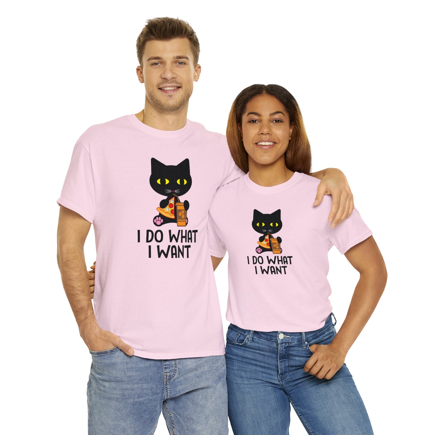 I do what I want Cat Shirt