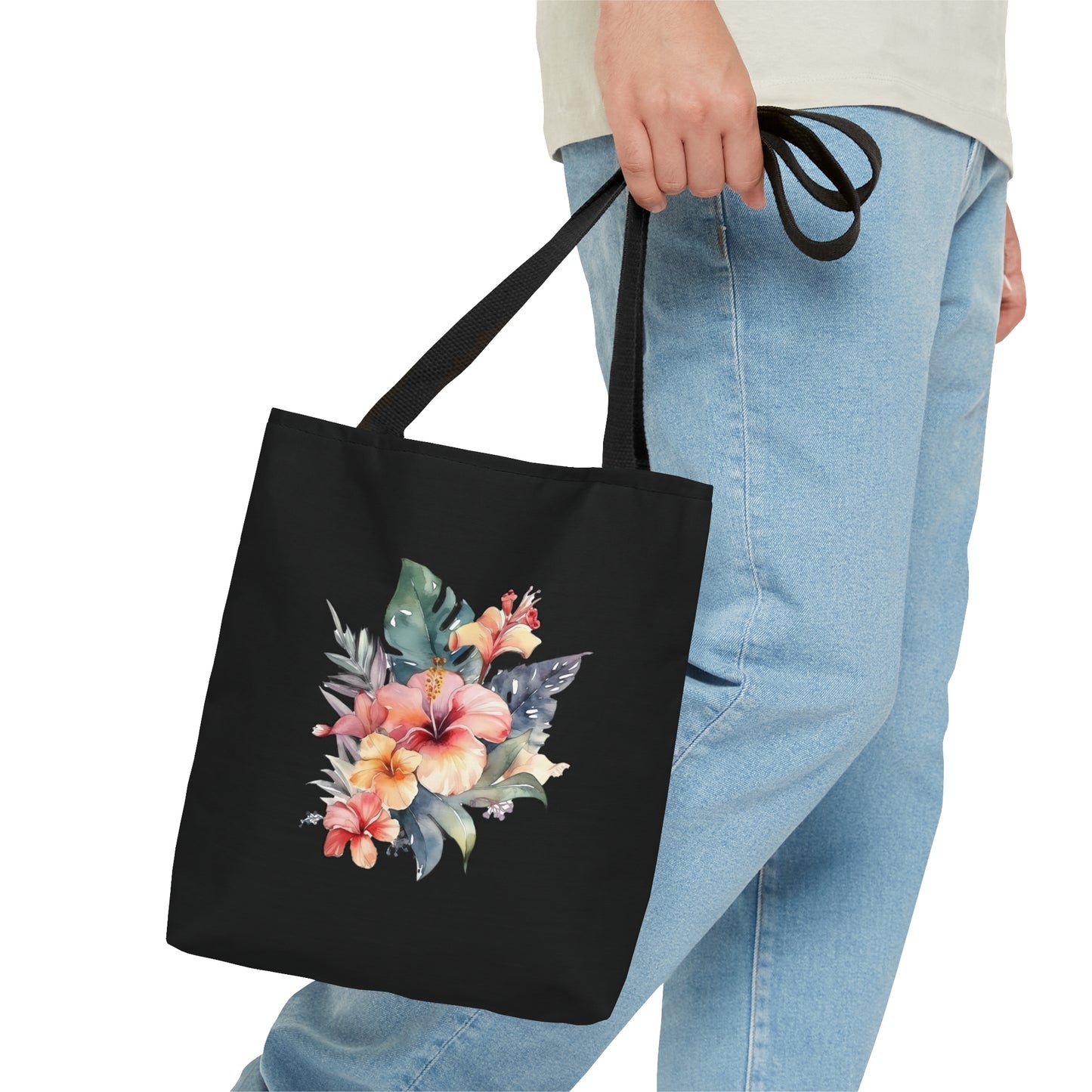 Island Flowers Tote Bag