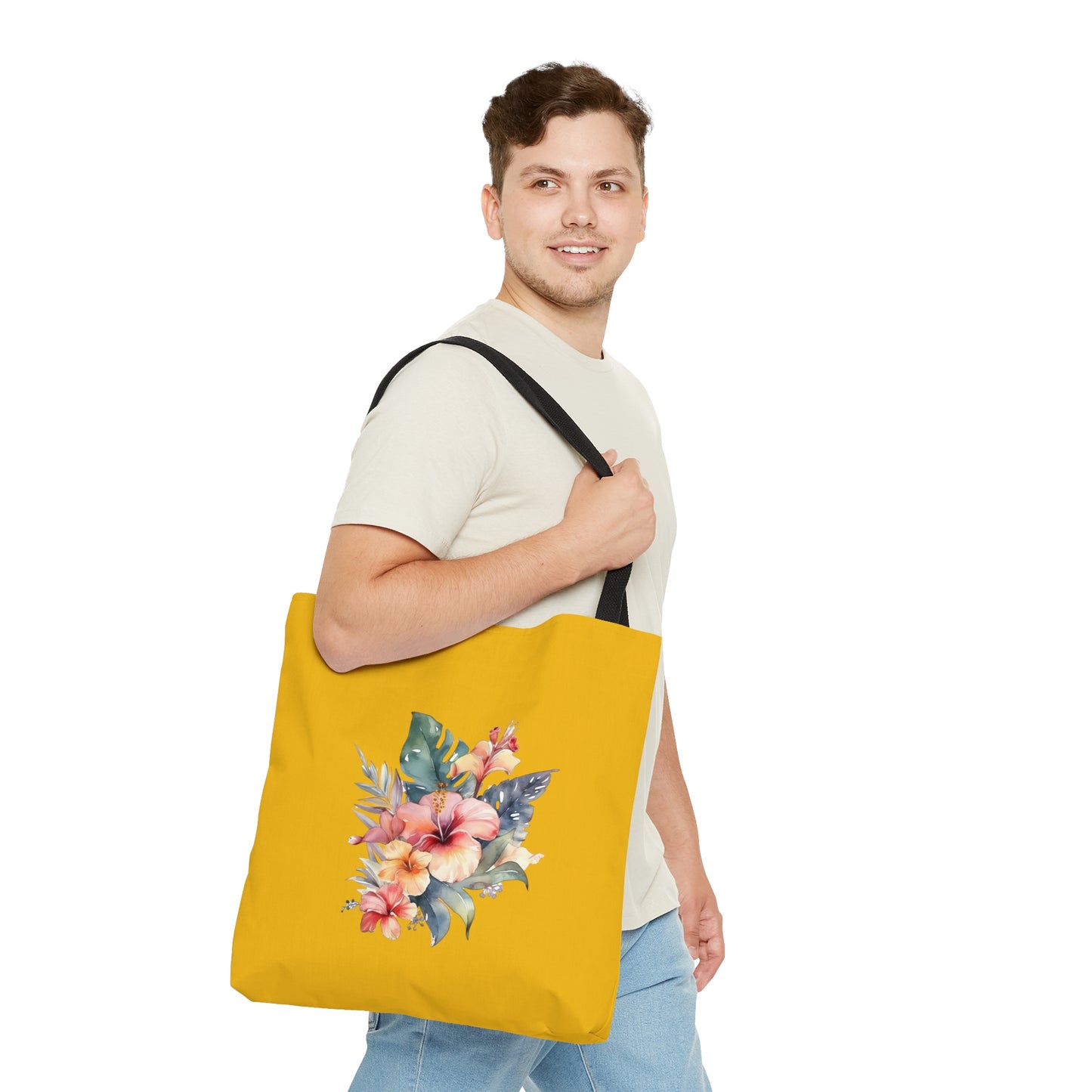 Island Flowers Tote Bag