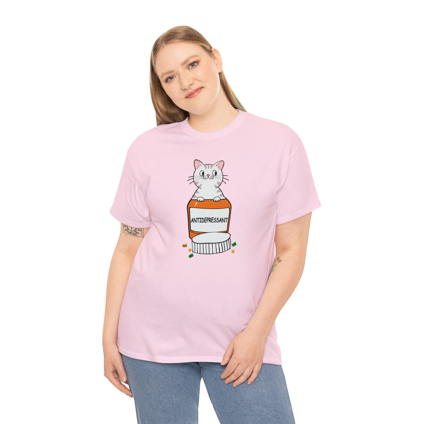 Antidepressant Cat Shirt