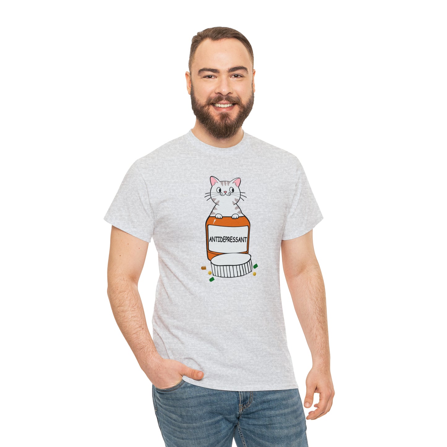 Antidepressant Cat Shirt