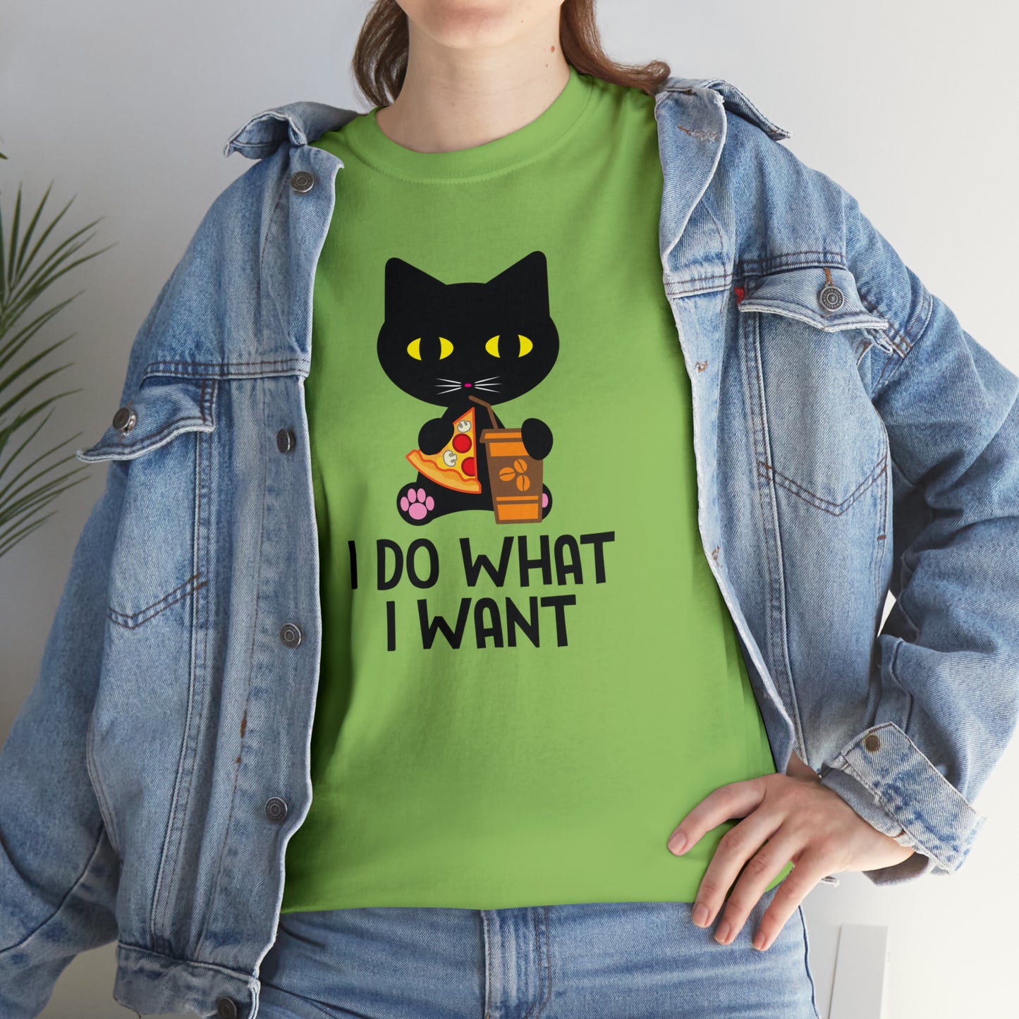 I do what I want Cat Shirt