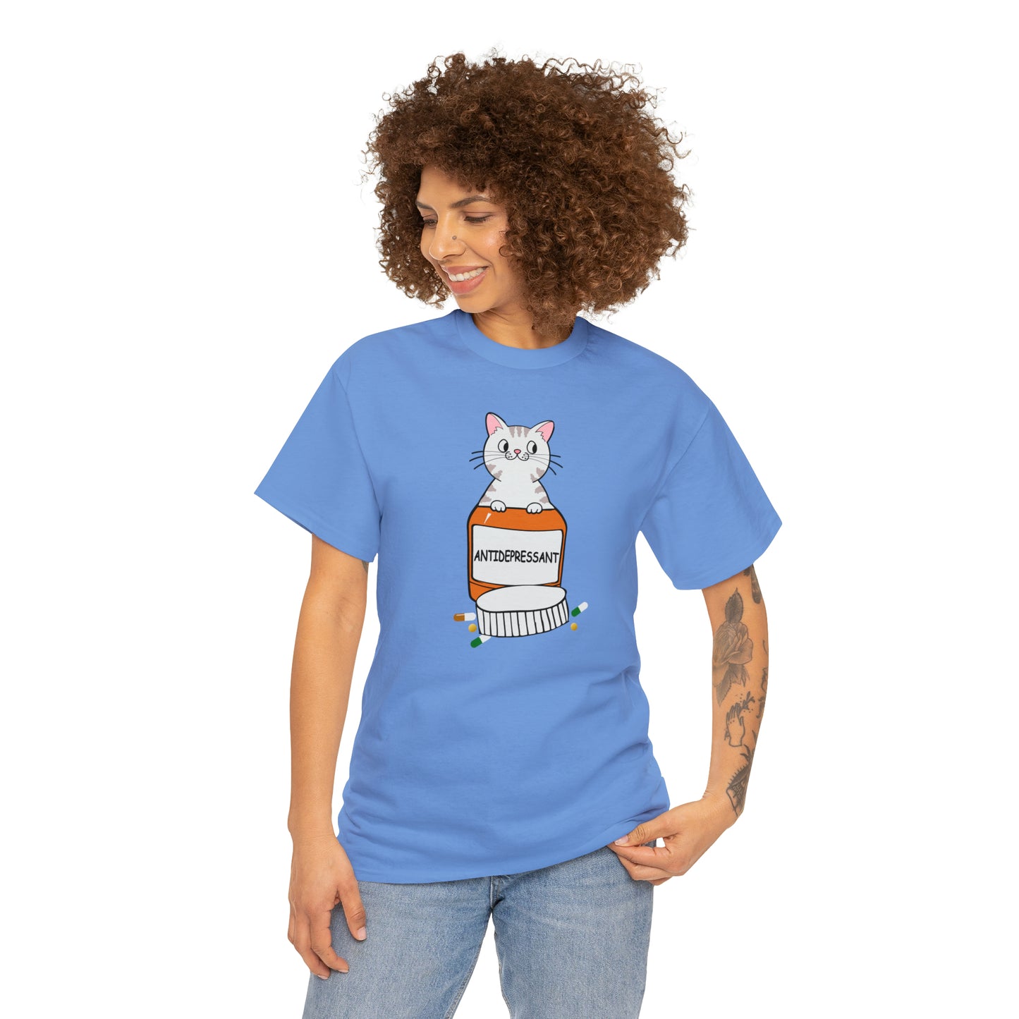 Antidepressant Cat Shirt