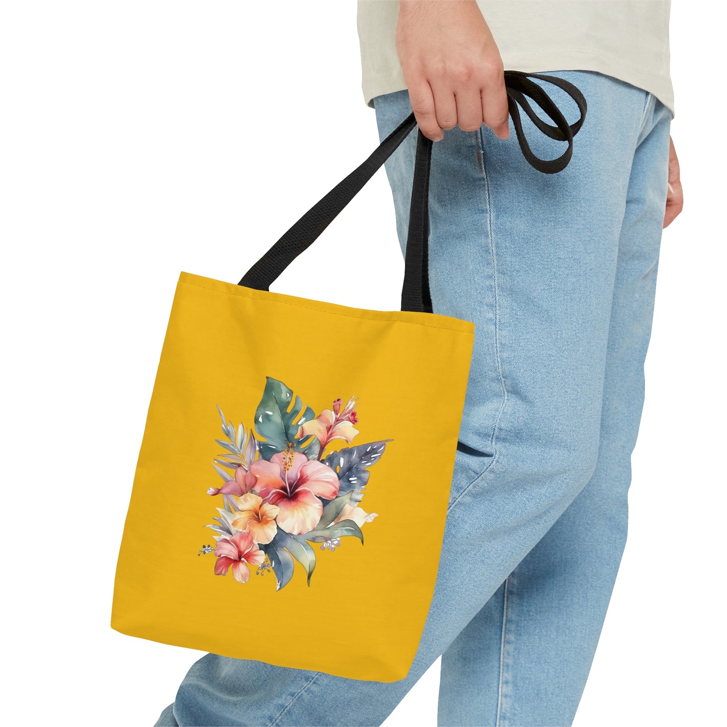 Island Flowers Tote Bag