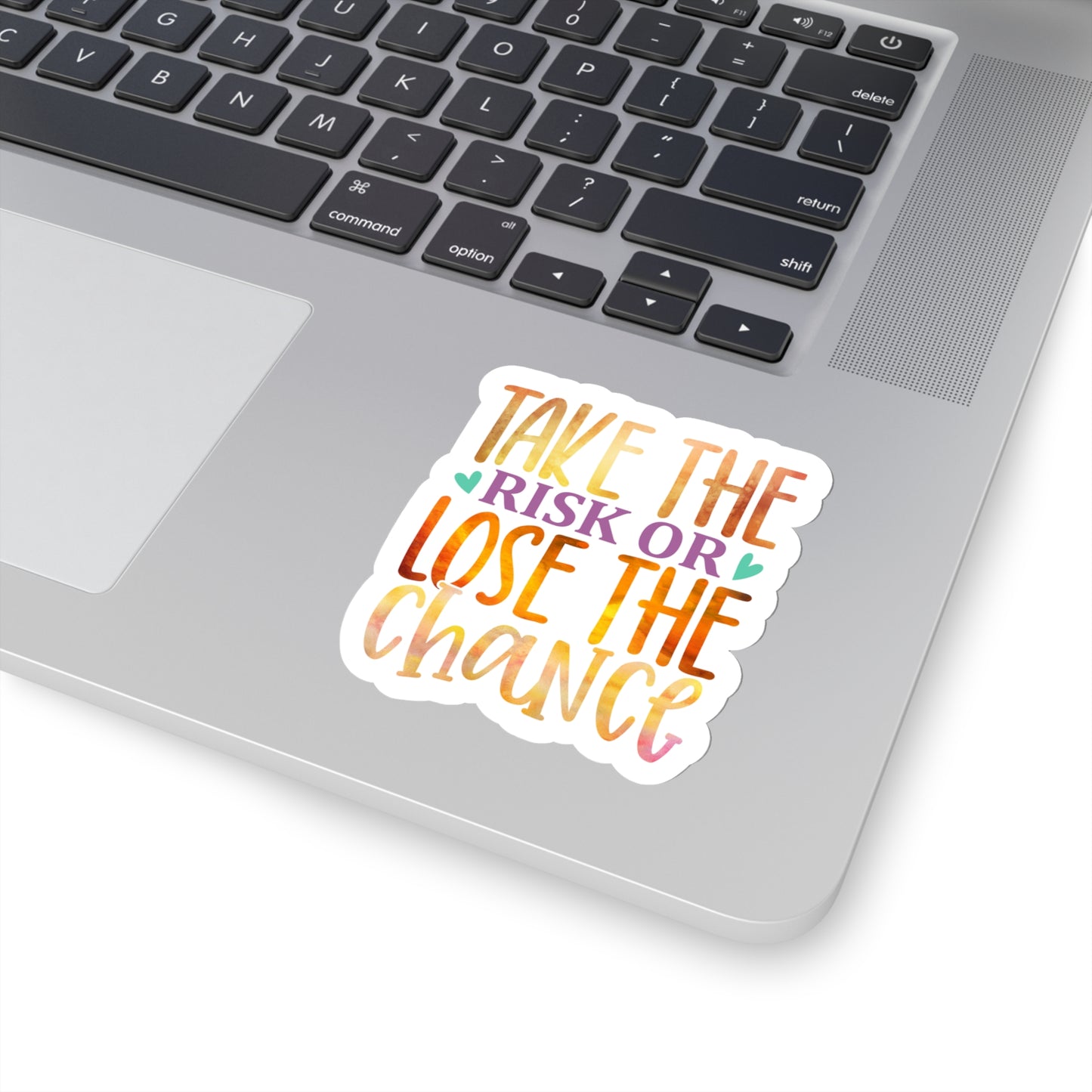 Take the Risk or Lose the Chance Indoor Vinyl Sticker