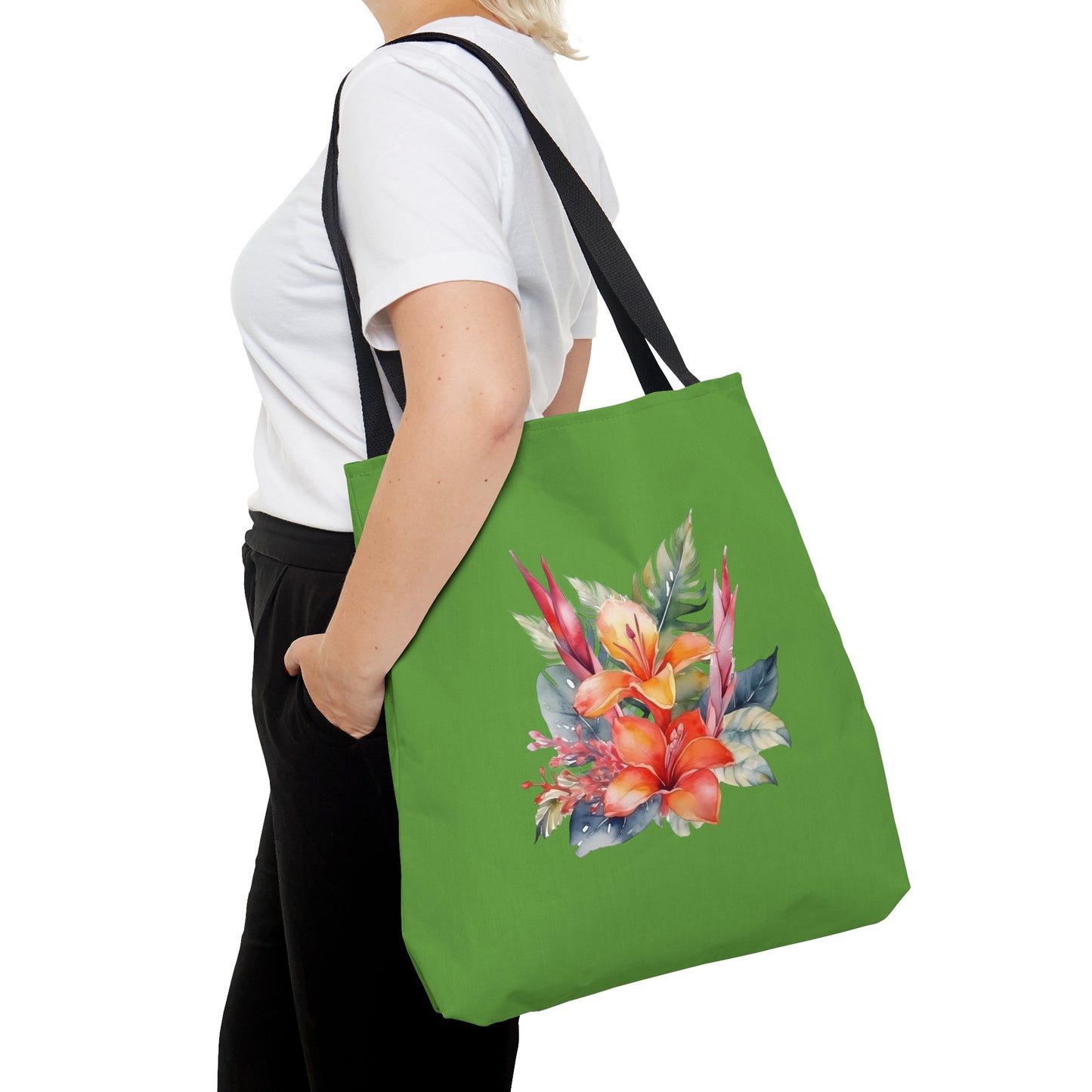 Beautiful Island Flowers Tote Bag