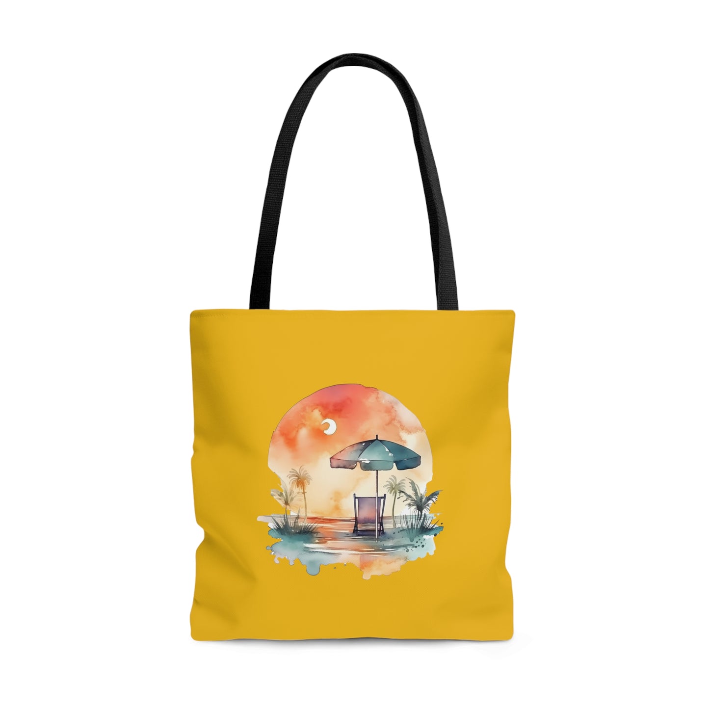 Beach Chair with Umbrella Tote Bag