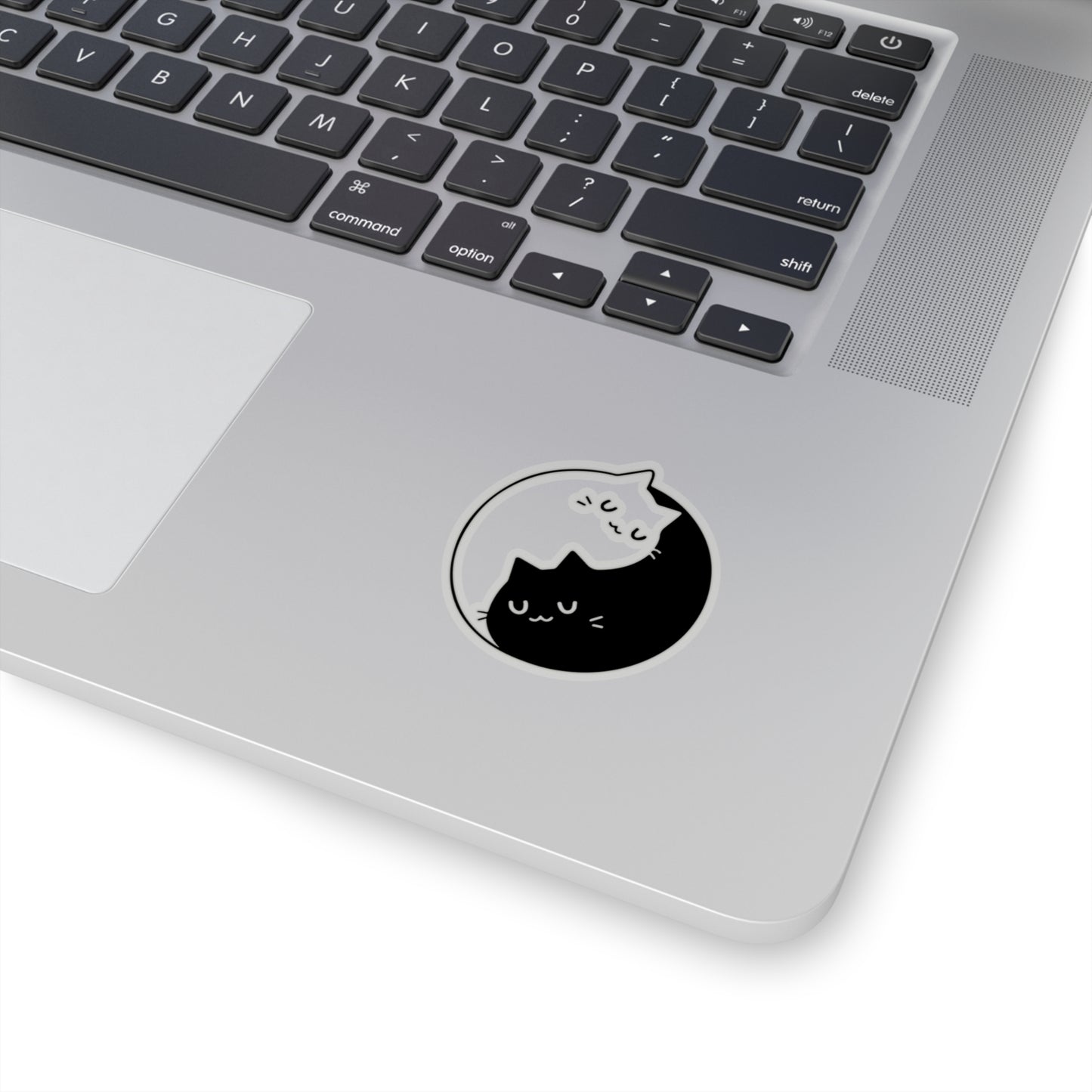 Yin Yang Cat Indoor Stickers