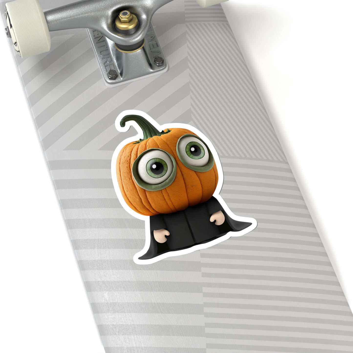 Halloween Pumpkin Man Indoor Vinyl Sticker