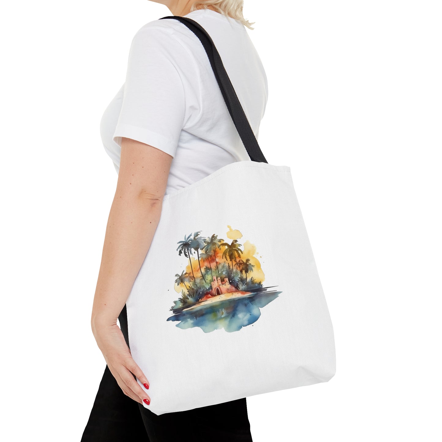 Island Sandcastle Tote Bag