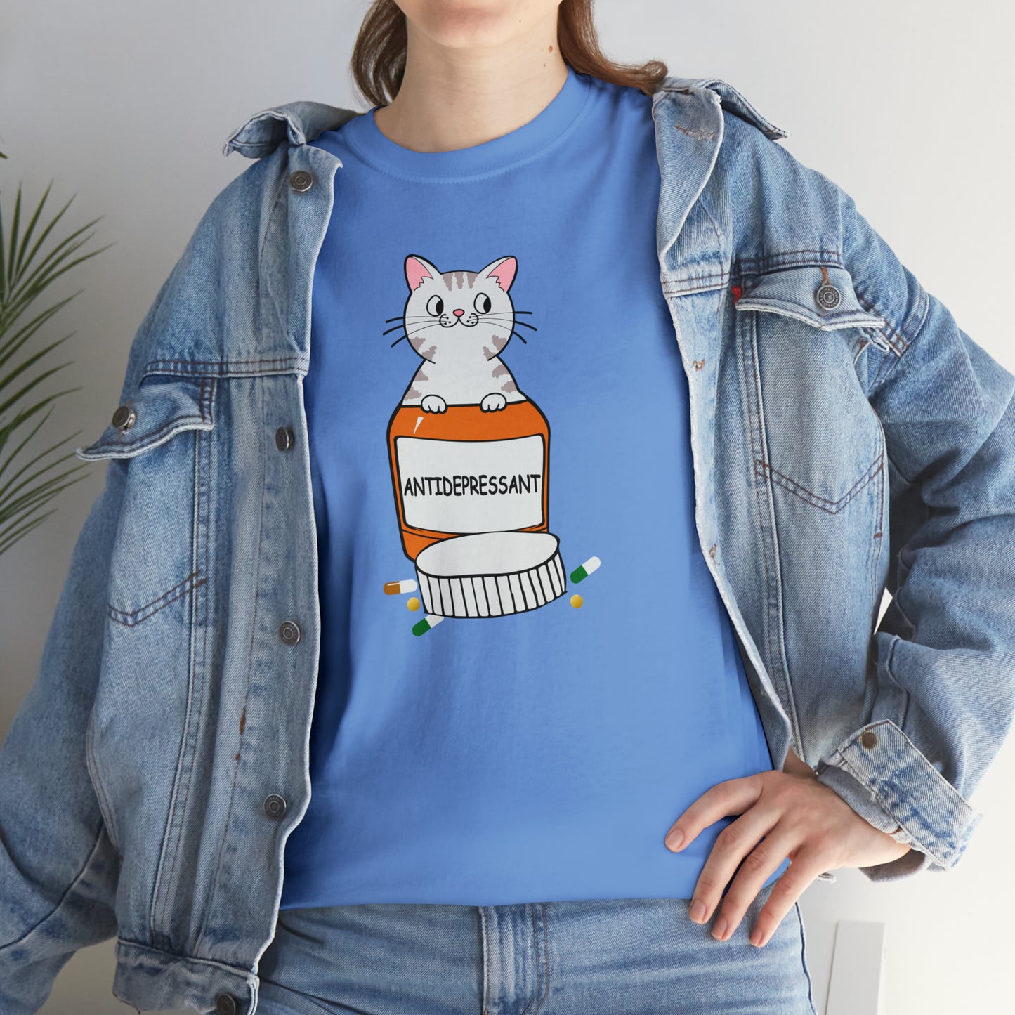 Antidepressant Cat Shirt