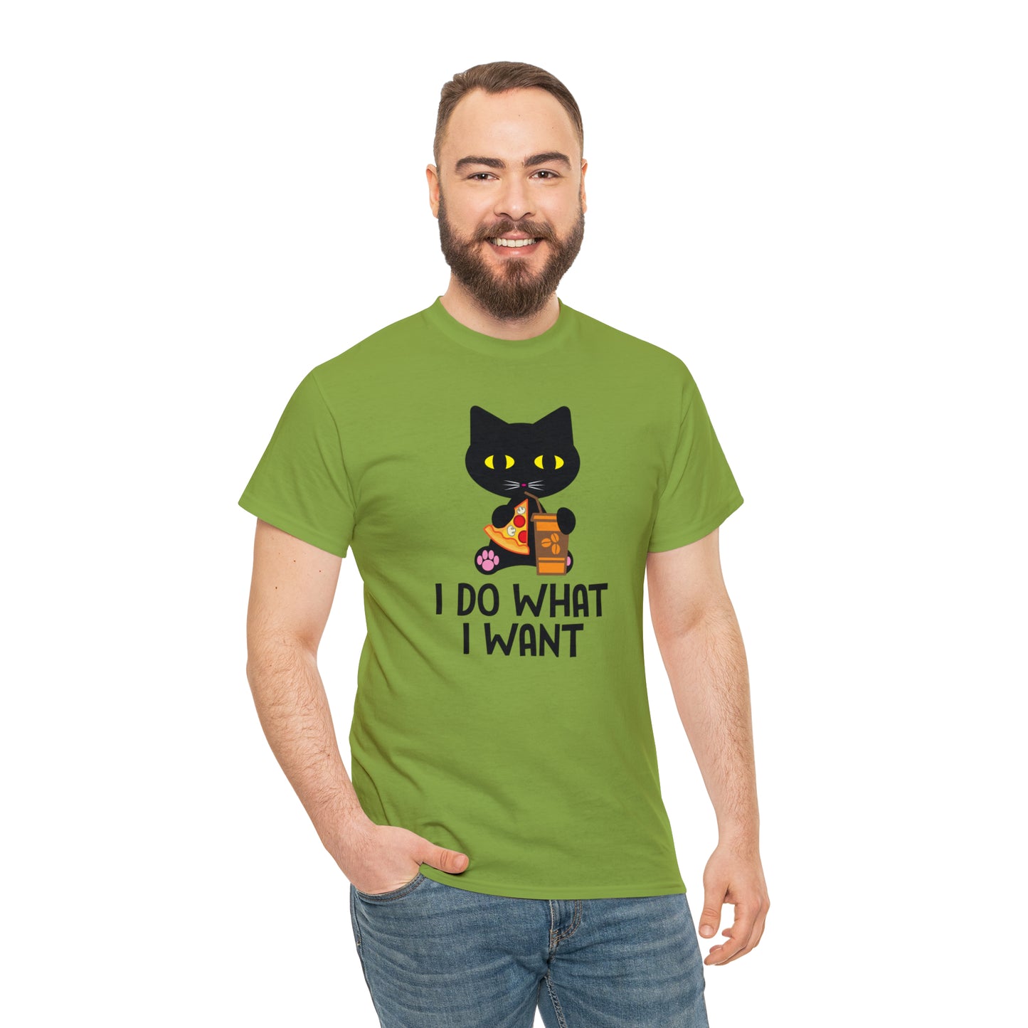 I do what I want Cat Shirt