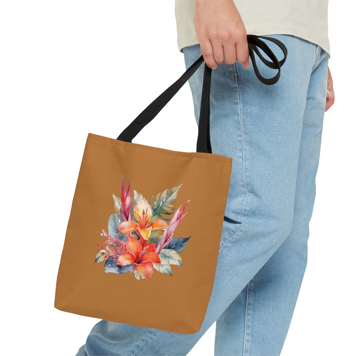 Beautiful Island Flowers Tote Bag