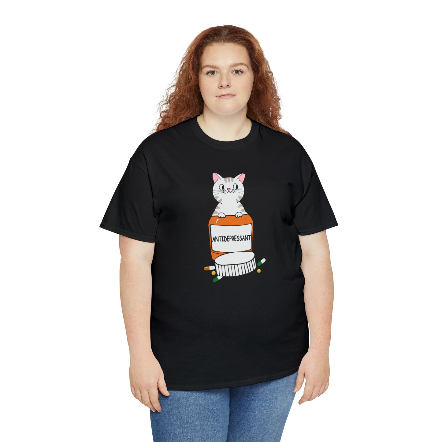 Antidepressant Cat Shirt