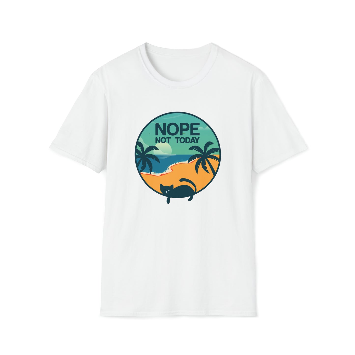 Nope Not Today Cat Shirt