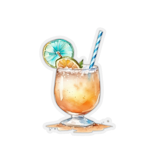 Vacay Drink Indoor Vinyl Sticker