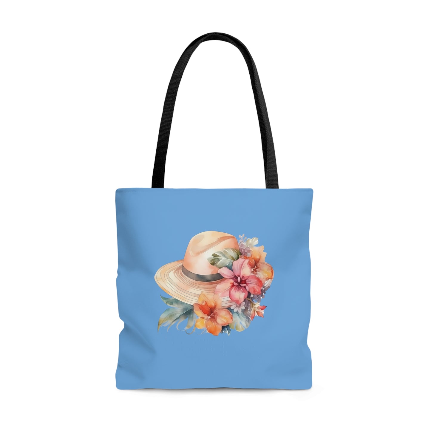 Flowers and Hat Tote Bag