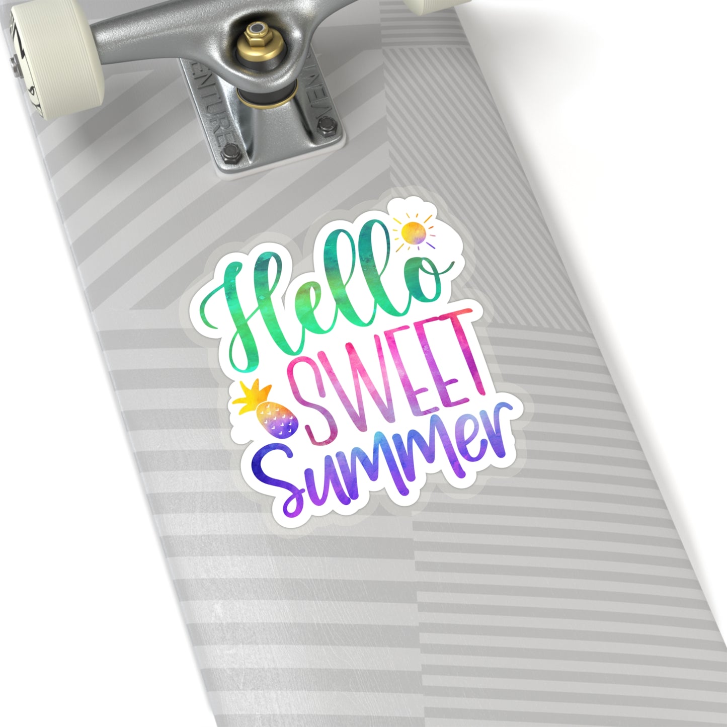 Hello Sweet Summer Indoor Vinyl Sticker