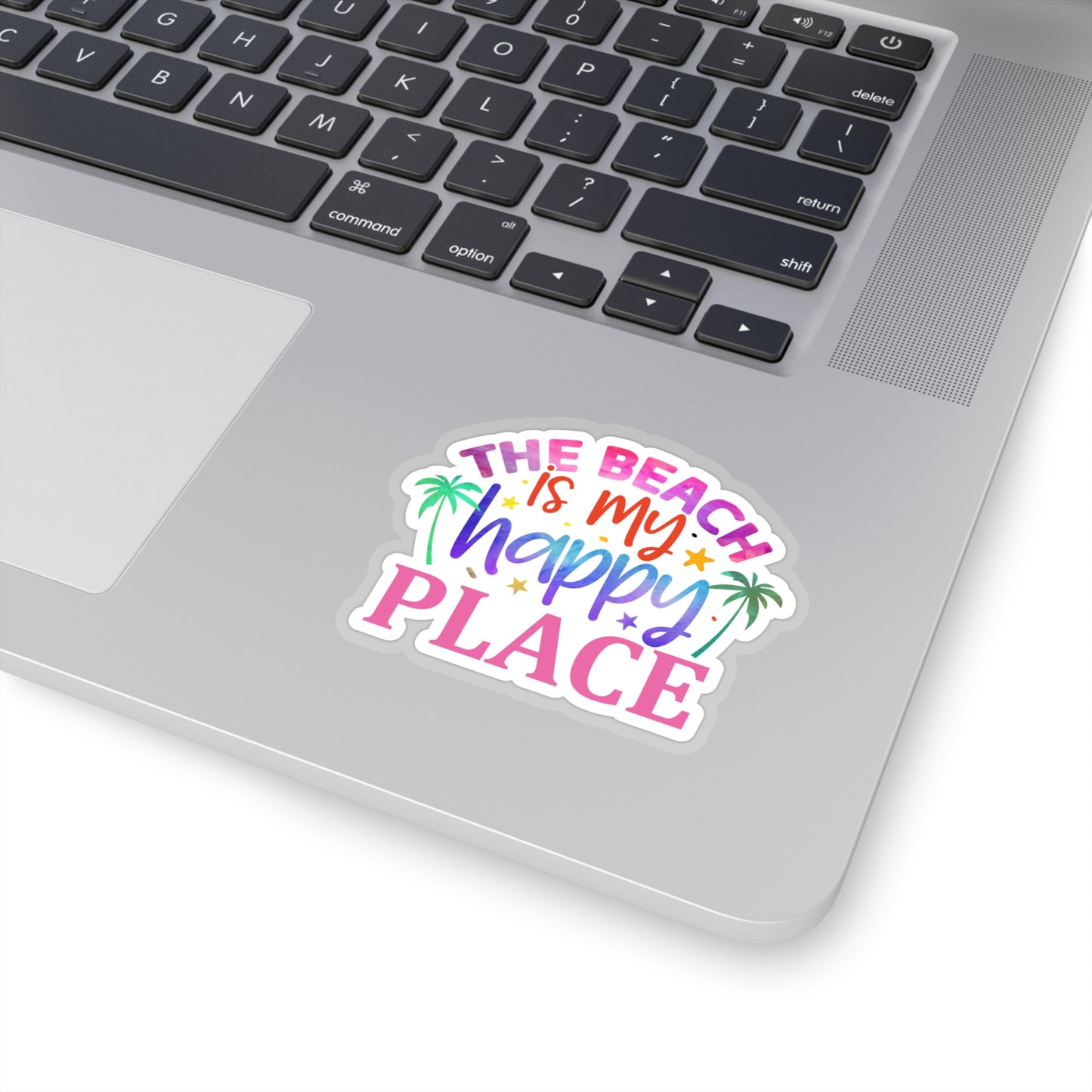 The Beach is my Happy Place Indoor Vinyl Sticker