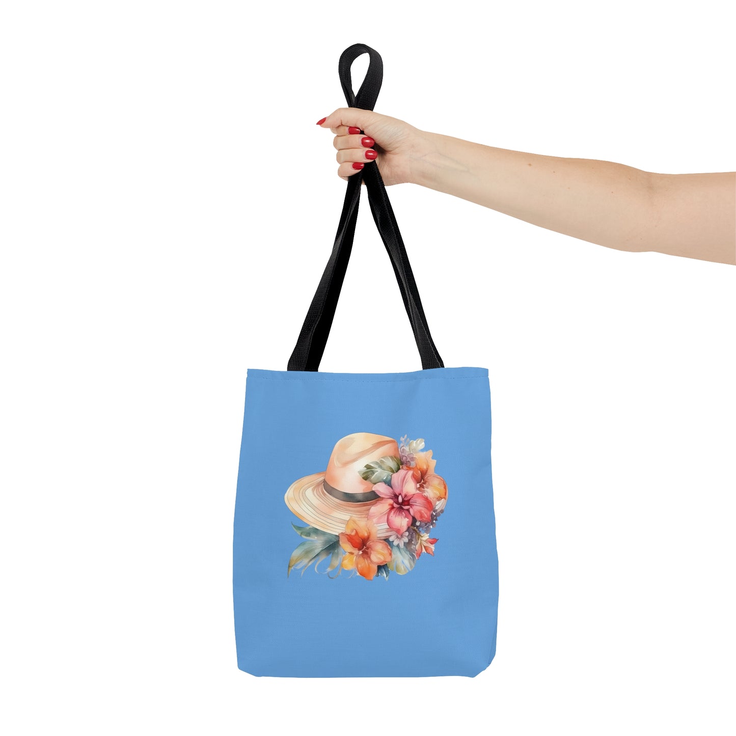 Flowers and Hat Tote Bag