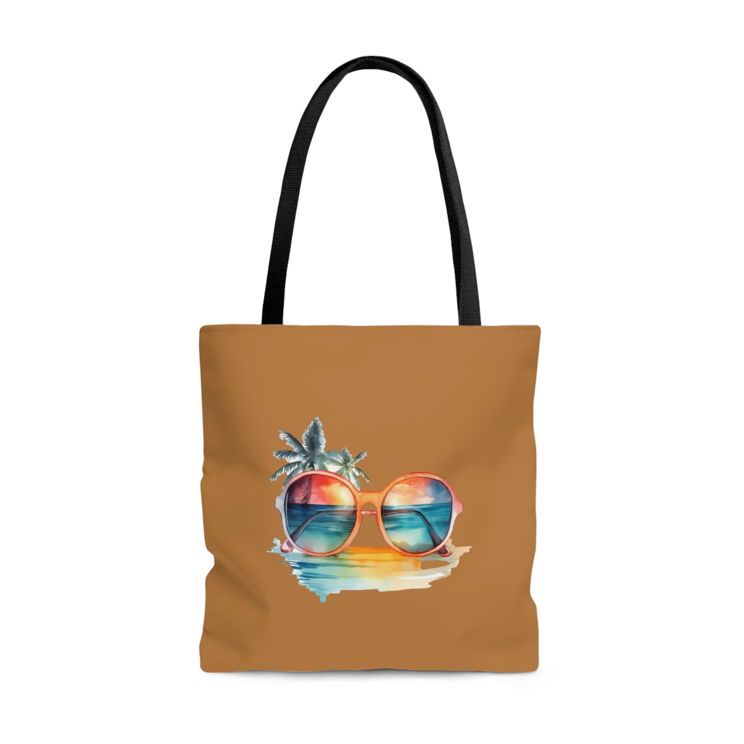 Sunglasses and Palm Trees Tote Bag