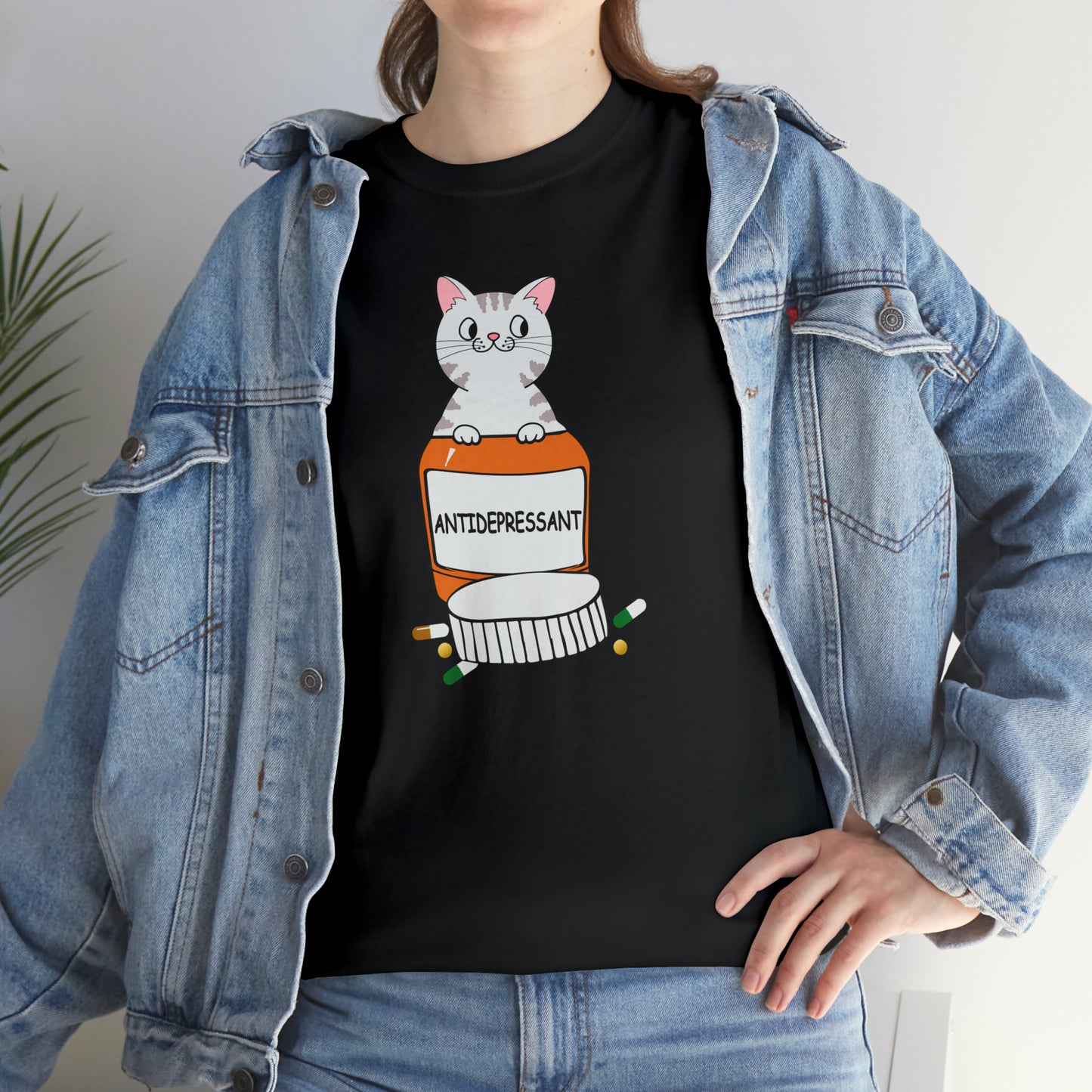 Antidepressant Cat Shirt