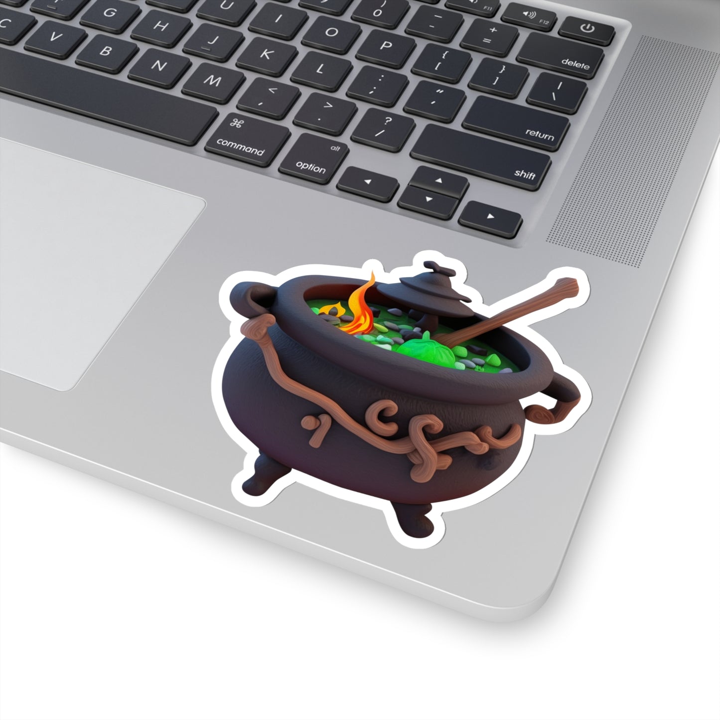 Halloween Cauldron Indoor Vinyl Sticker