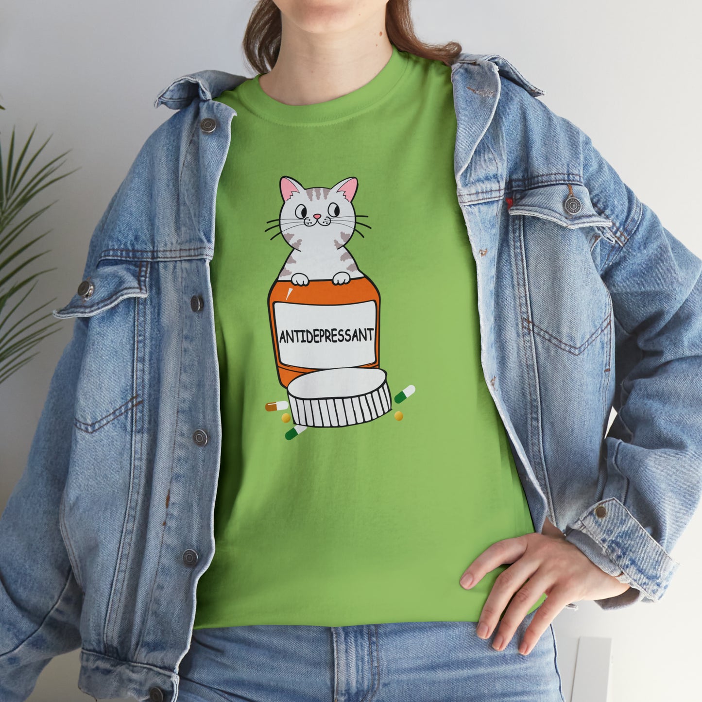 Antidepressant Cat Shirt