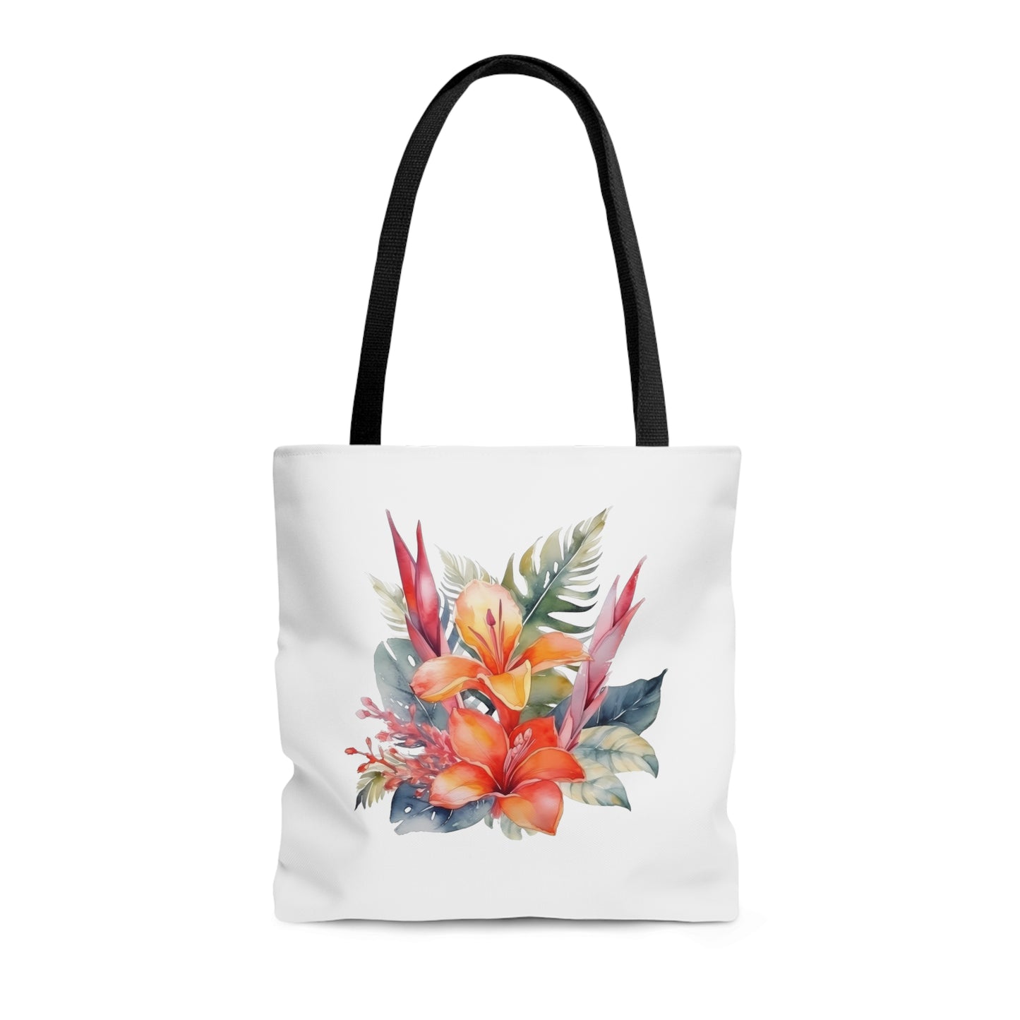 Beautiful Island Flowers Tote Bag