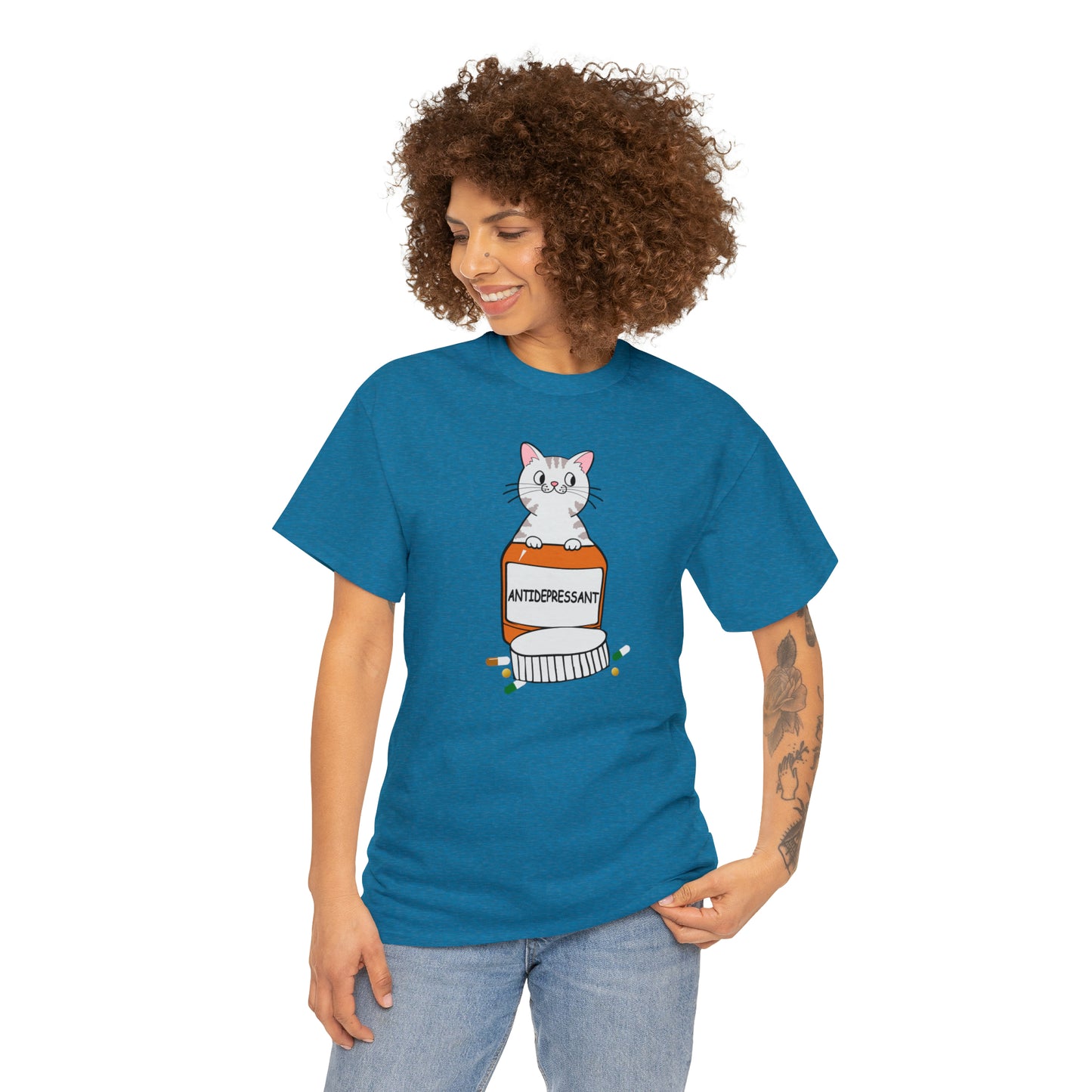 Antidepressant Cat Shirt