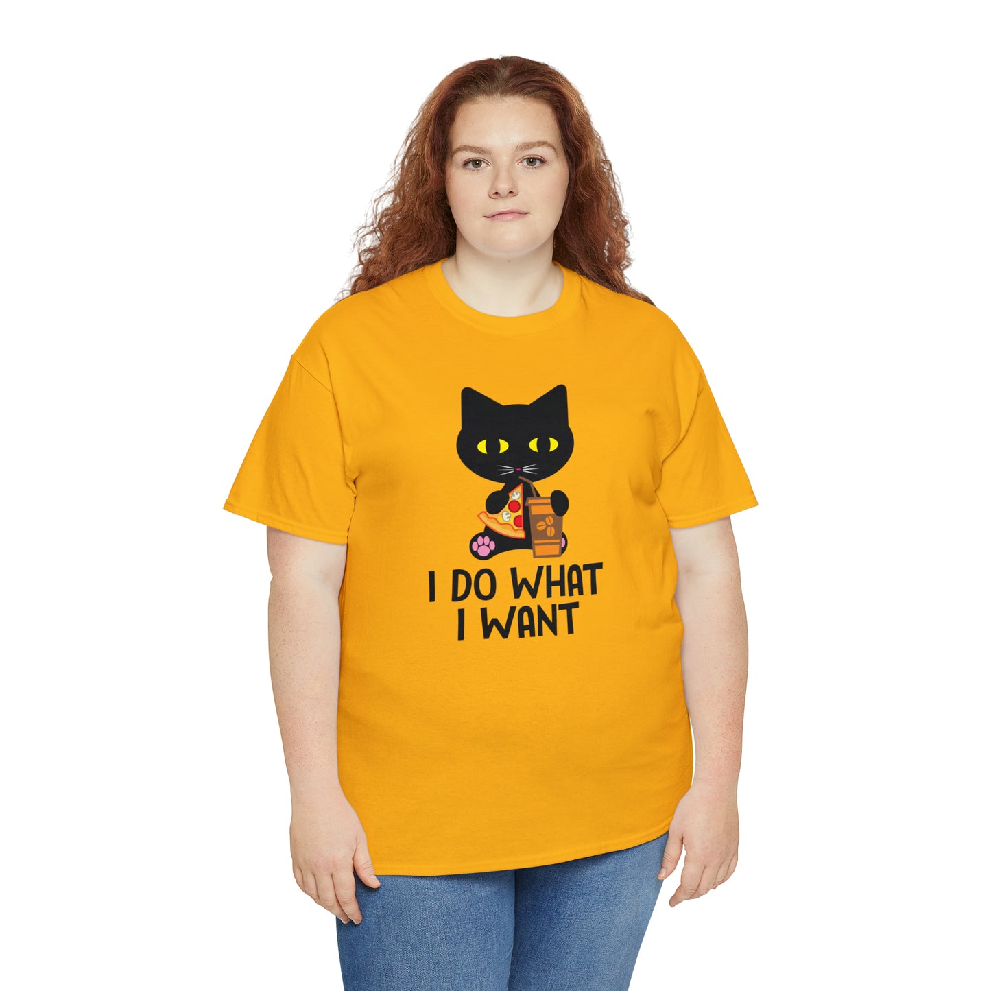 I do what I want Cat Shirt