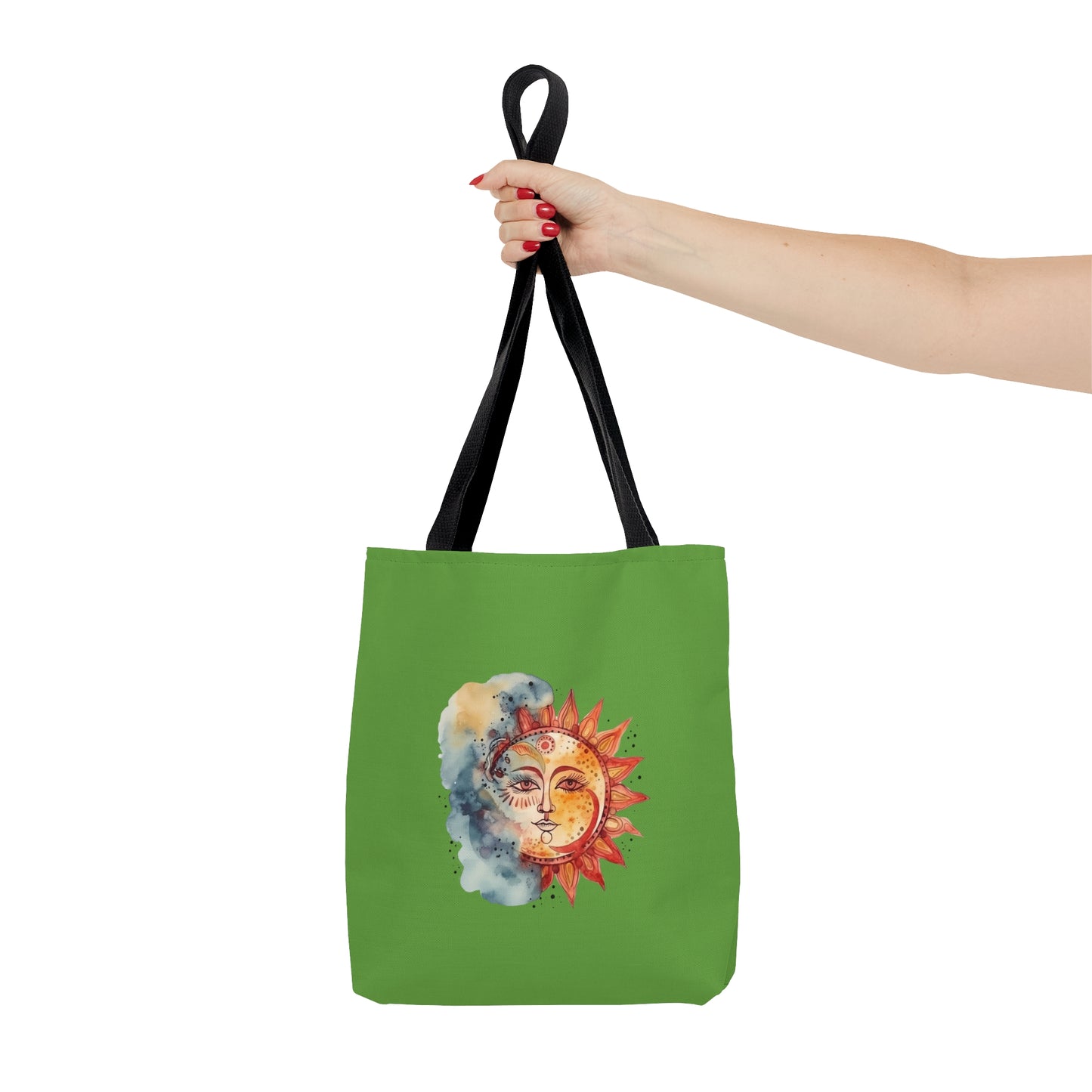 Sun and Watercolor Tote Bag