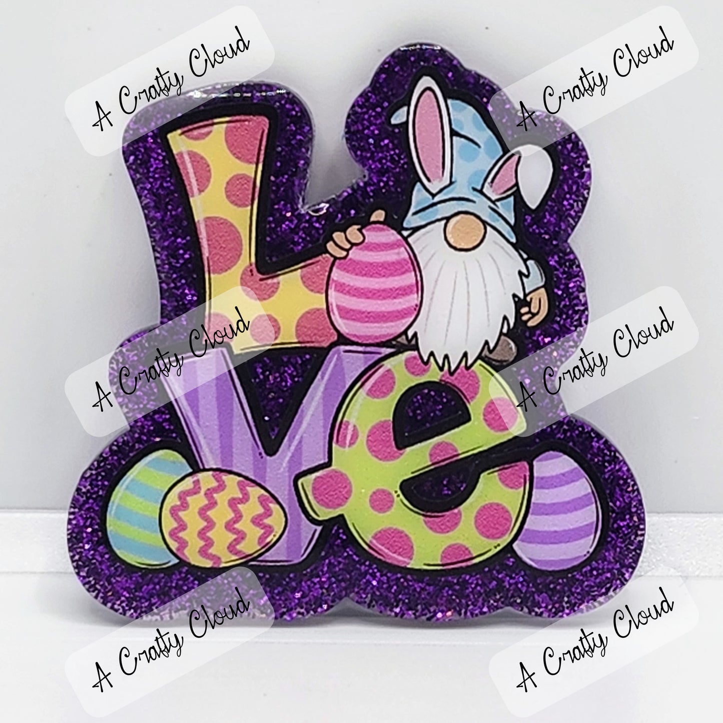 Gnome Easter Love Badge Reel