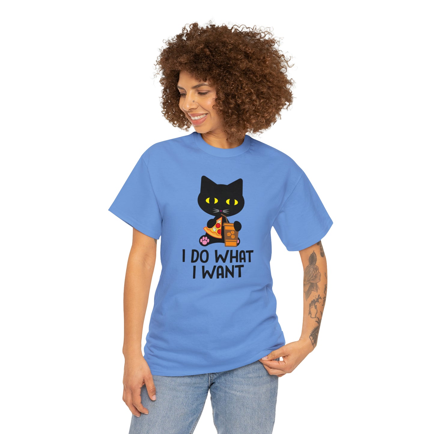 I do what I want Cat Shirt