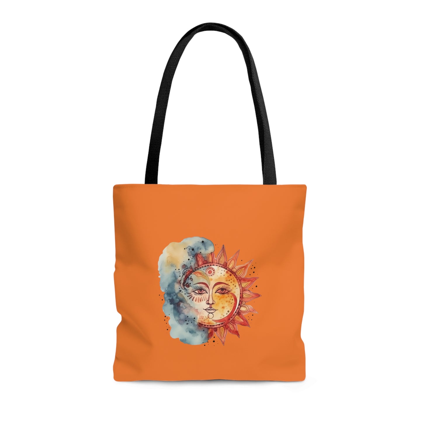 Sun and Watercolor Tote Bag