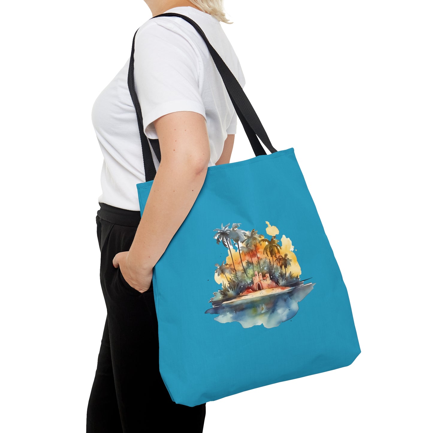 Island Sandcastle Tote Bag