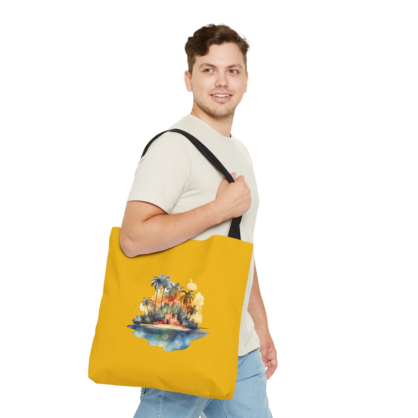 Island Sandcastle Tote Bag