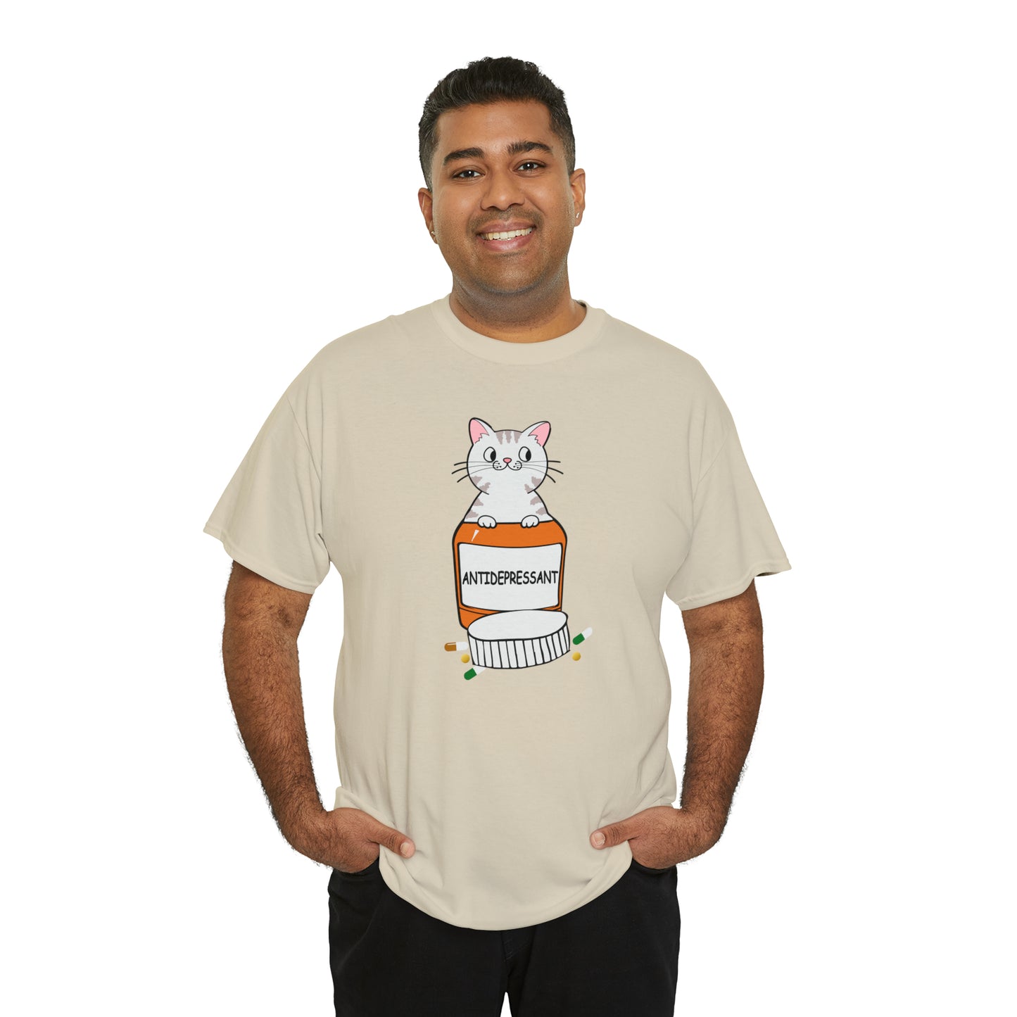 Antidepressant Cat Shirt