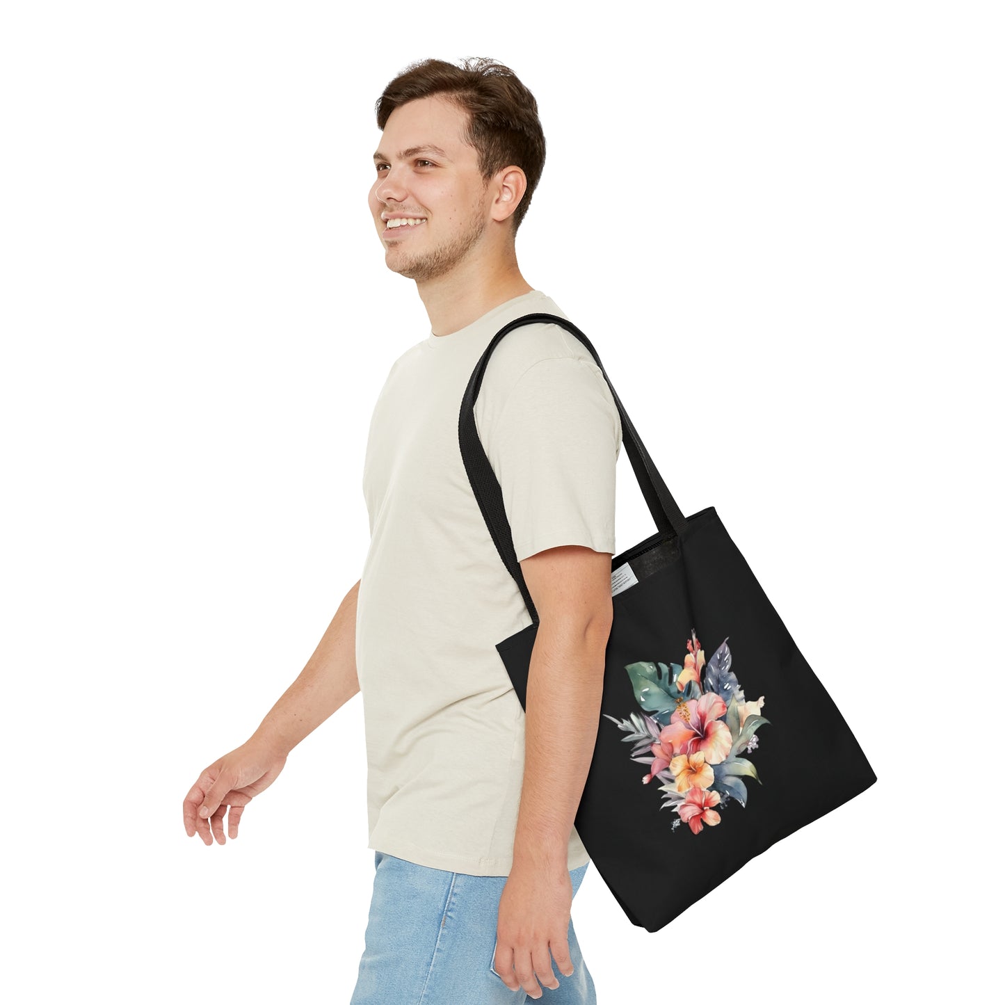 Island Flowers Tote Bag