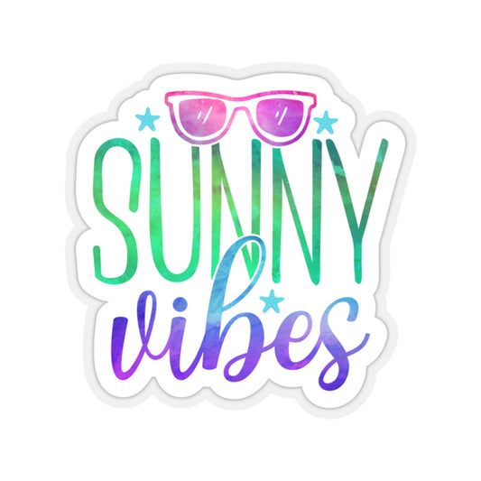 Sunny Vibes Indoor Vinyl Sticker