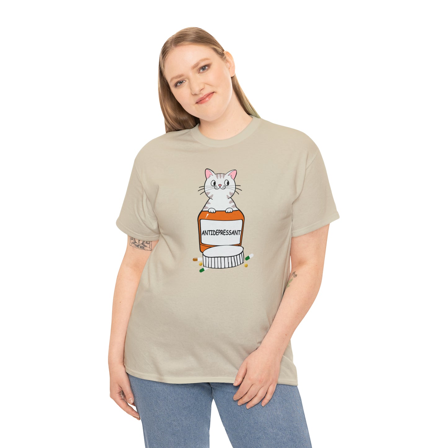 Antidepressant Cat Shirt