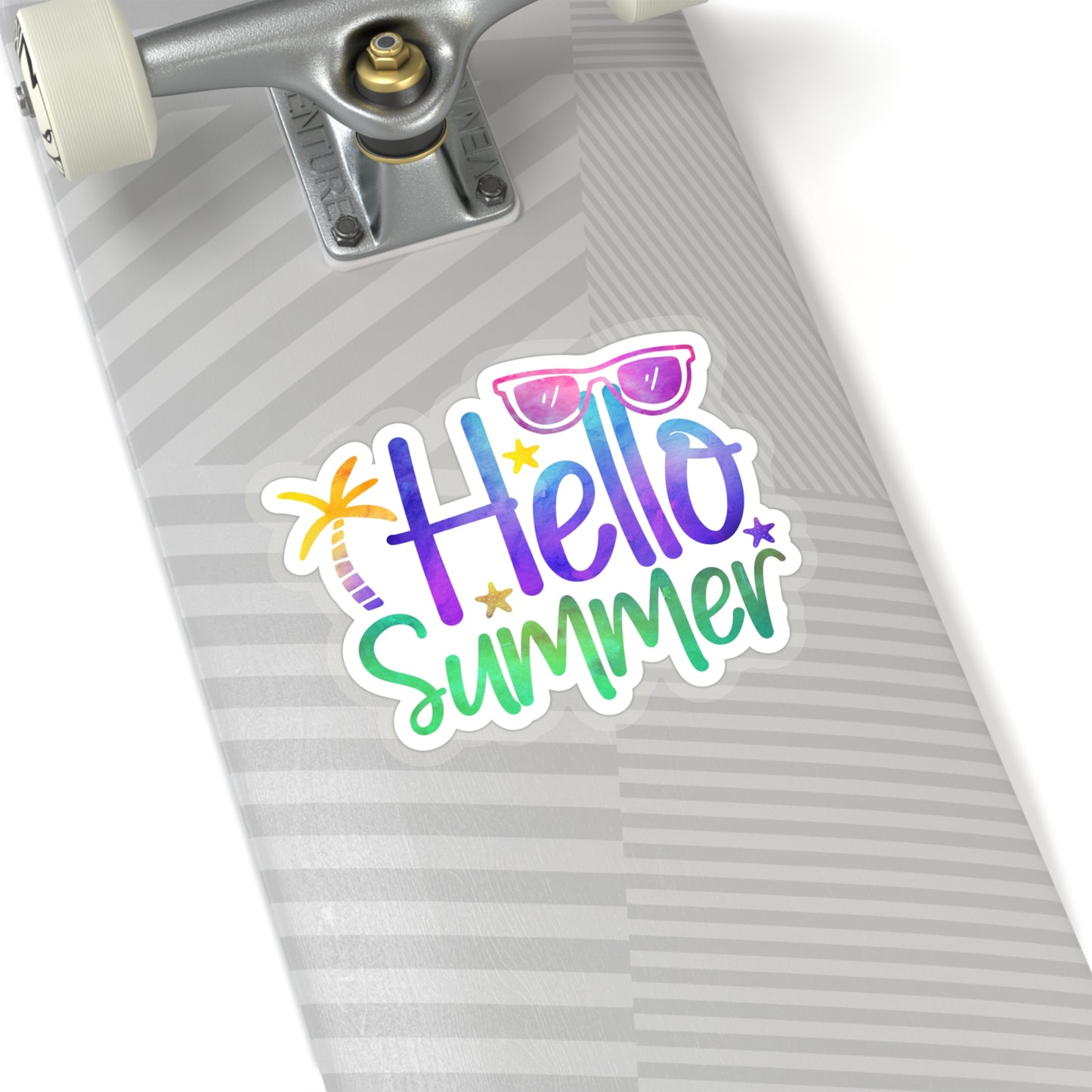 Hello Summer Indoor Vinyl Sticker