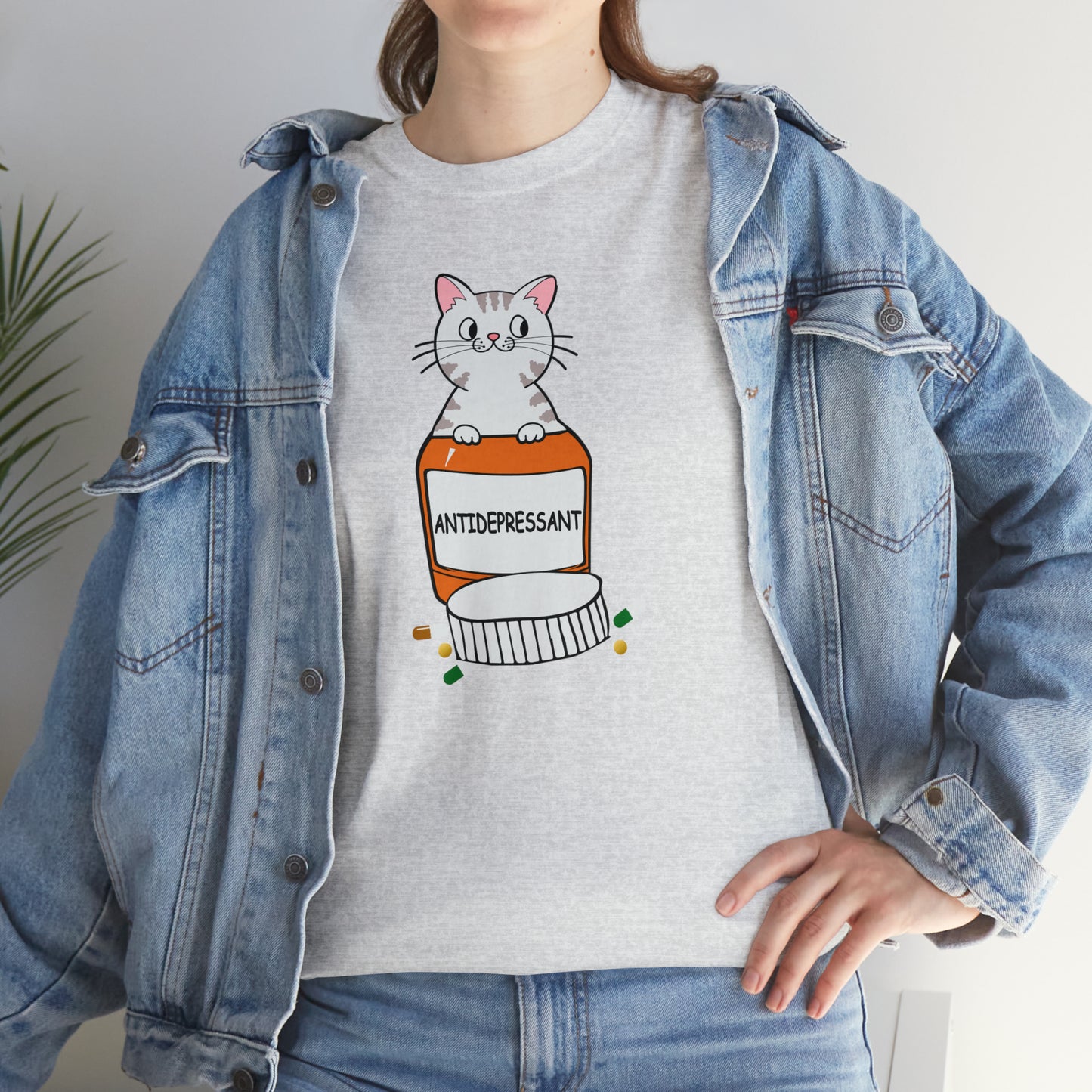 Antidepressant Cat Shirt